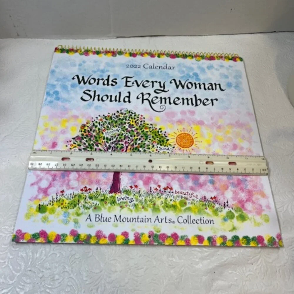 2022 Words Every Woman Should Remember 12-Month Inspirational Wall Calendar